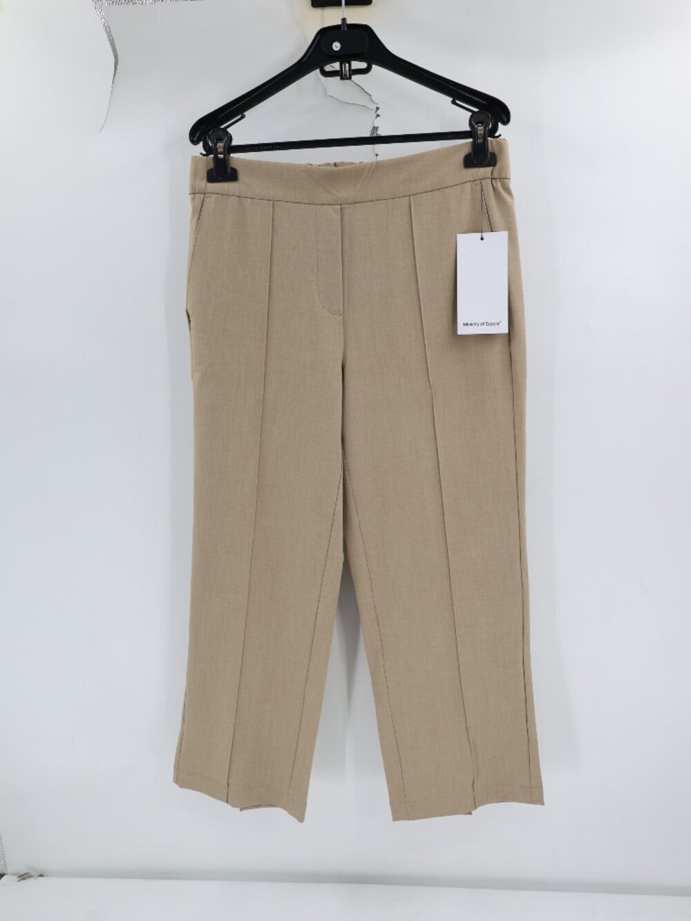 Ministry of Supply Khaki Cropped Ankle Pants